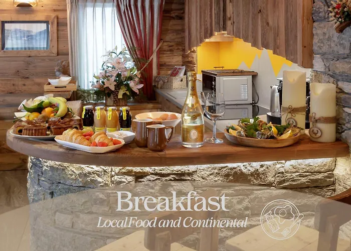 Chalet Matterhorn Francois - Central Alpine Chalet With Private Spa & Breakfast Breuil-Cervinia